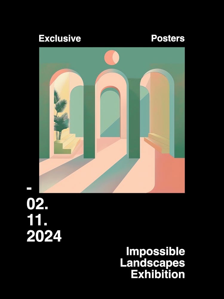 Impossible Landscapes Exhibition Archive Poster 18