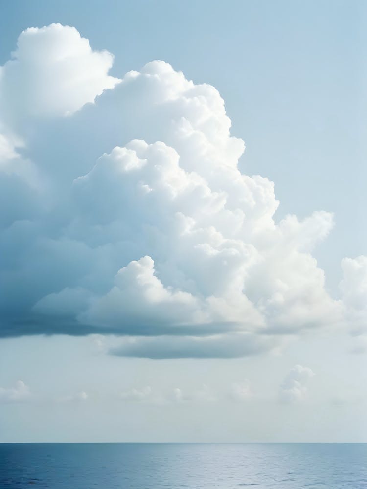 Blue Aesthetic Cloud Photography