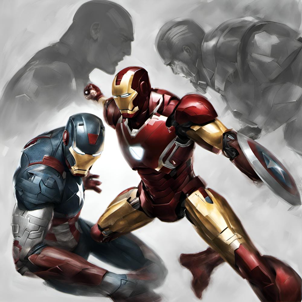 Iron Man And Captain America