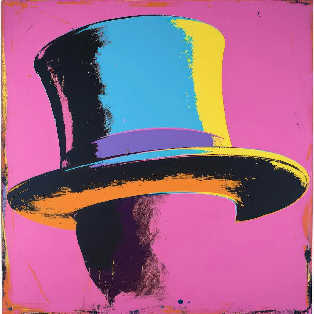 Top Hat Pop Art 2