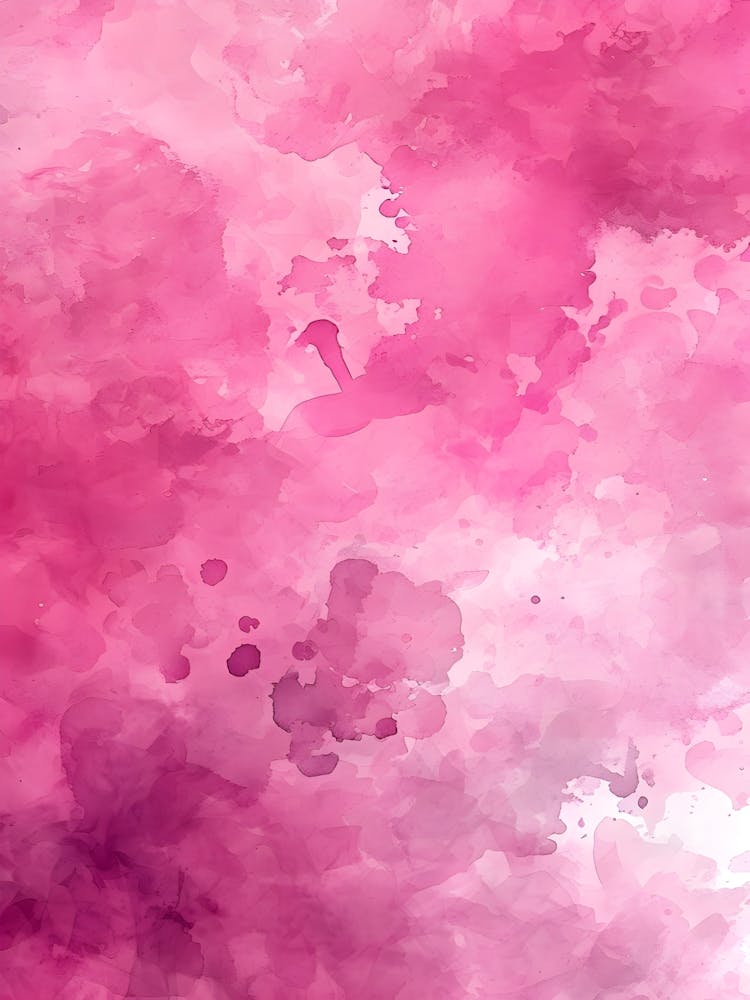 Pink Watercolor Background