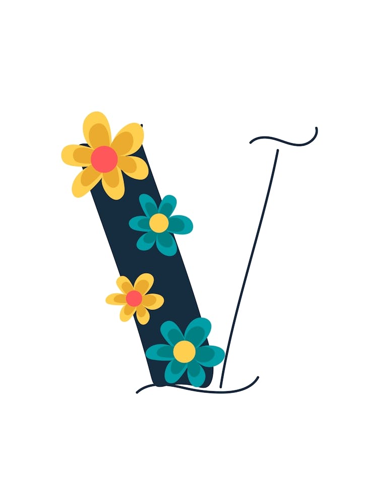 Lettres Florales Salon 22
