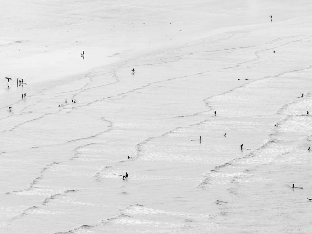 Saunton Sands Surfers