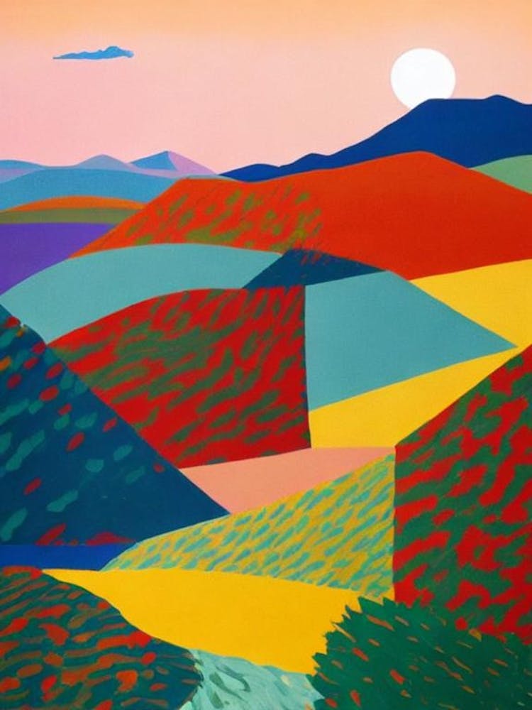 Namib Abstract Colourful