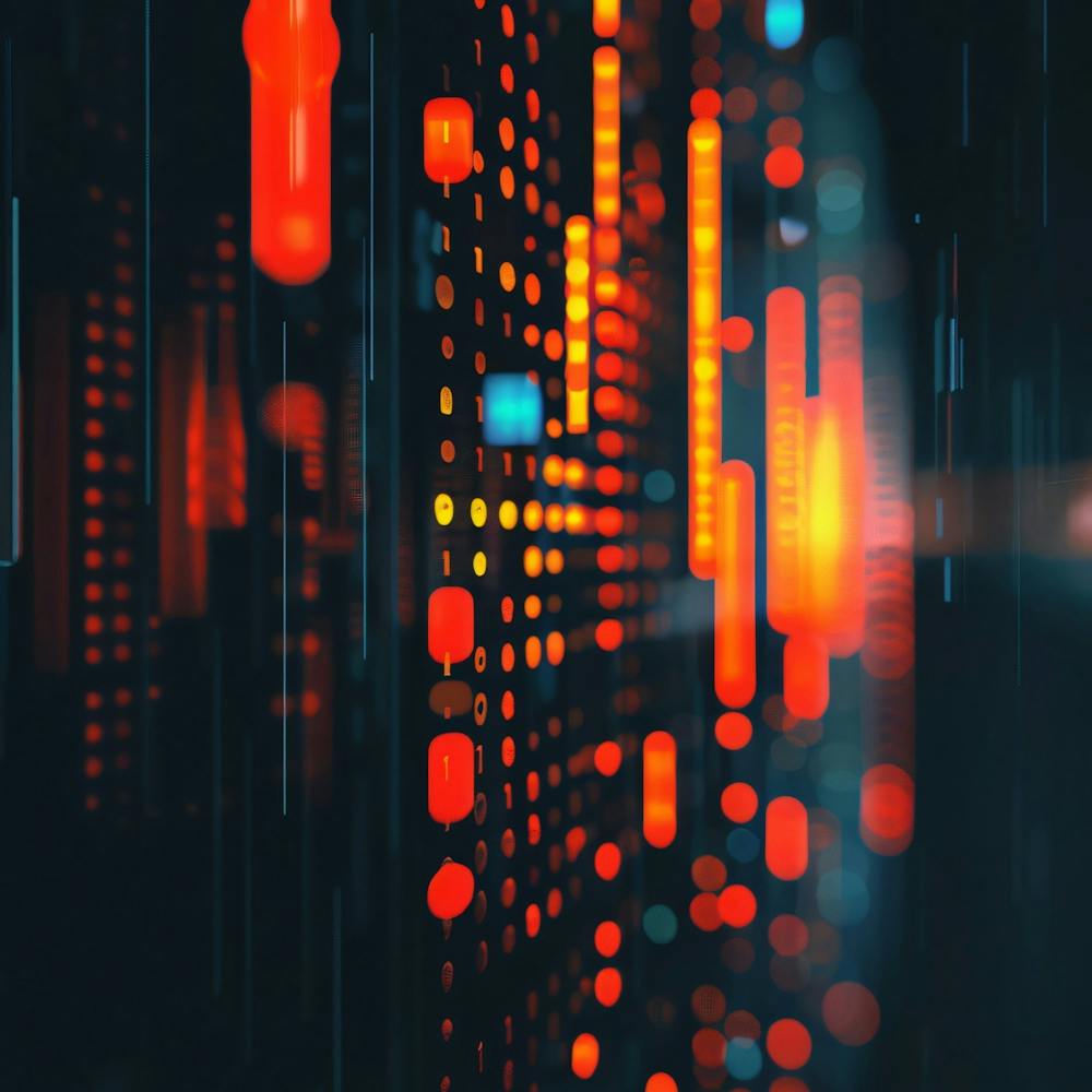 Abstract Blurred Lights Background