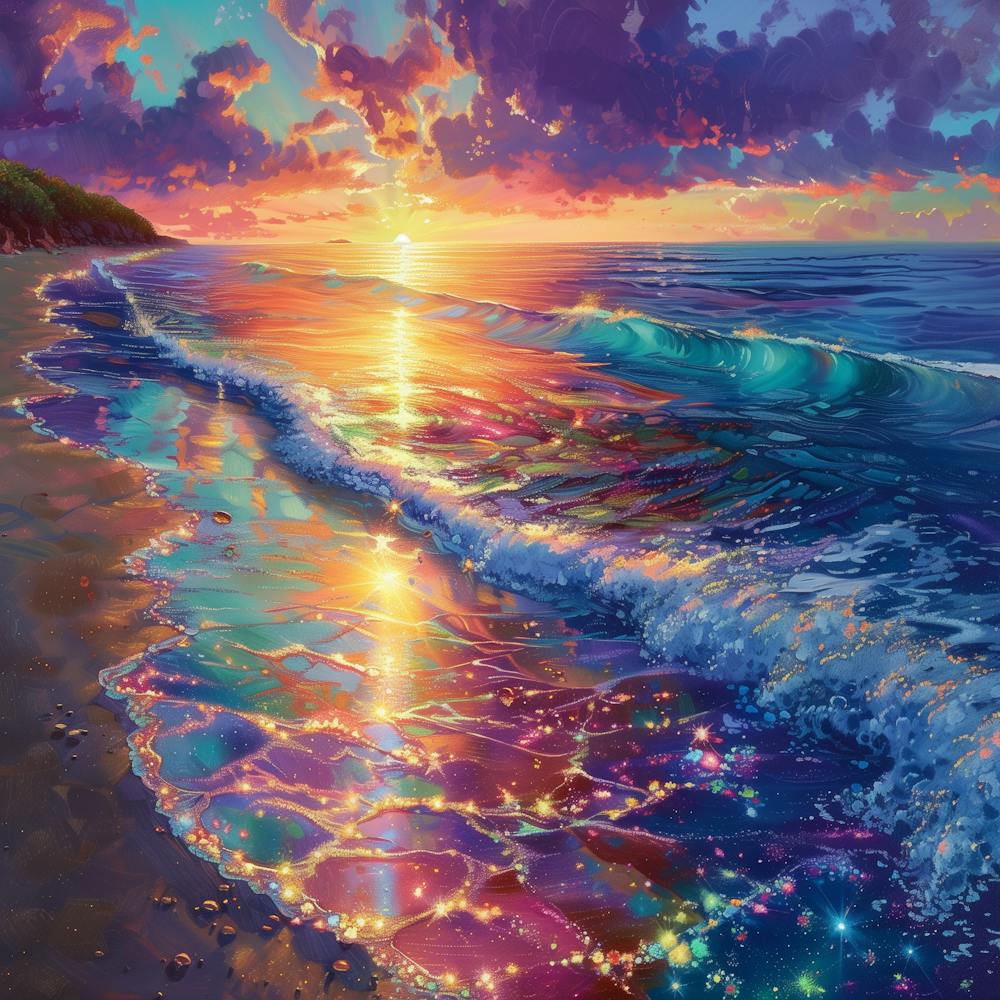 Dreamy Sunset on the Beach