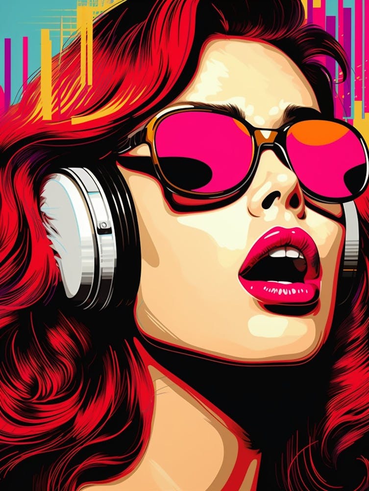 Sound Washington Retro Pop Art 14