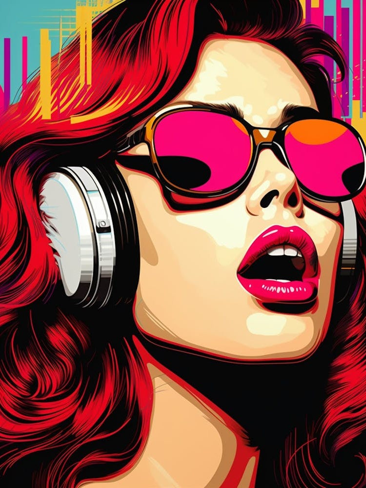 Sound Washington Retro Pop Art 14