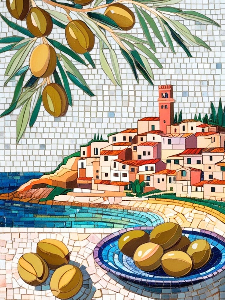 Olives On A Plate 1