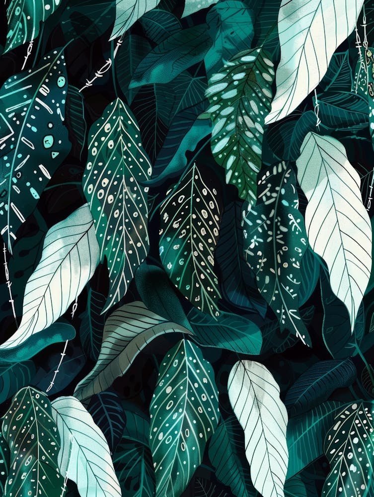 Tropical Leaves 176