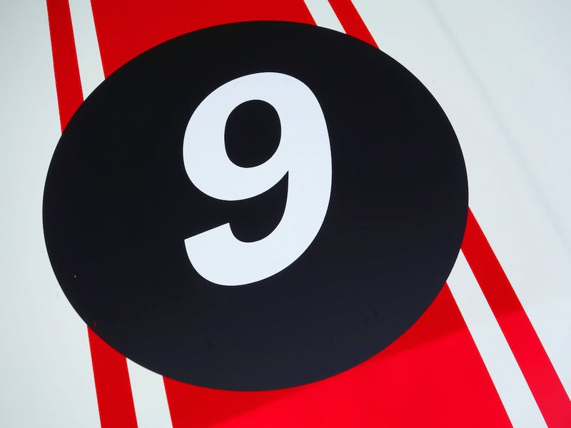 Racecar Number 9