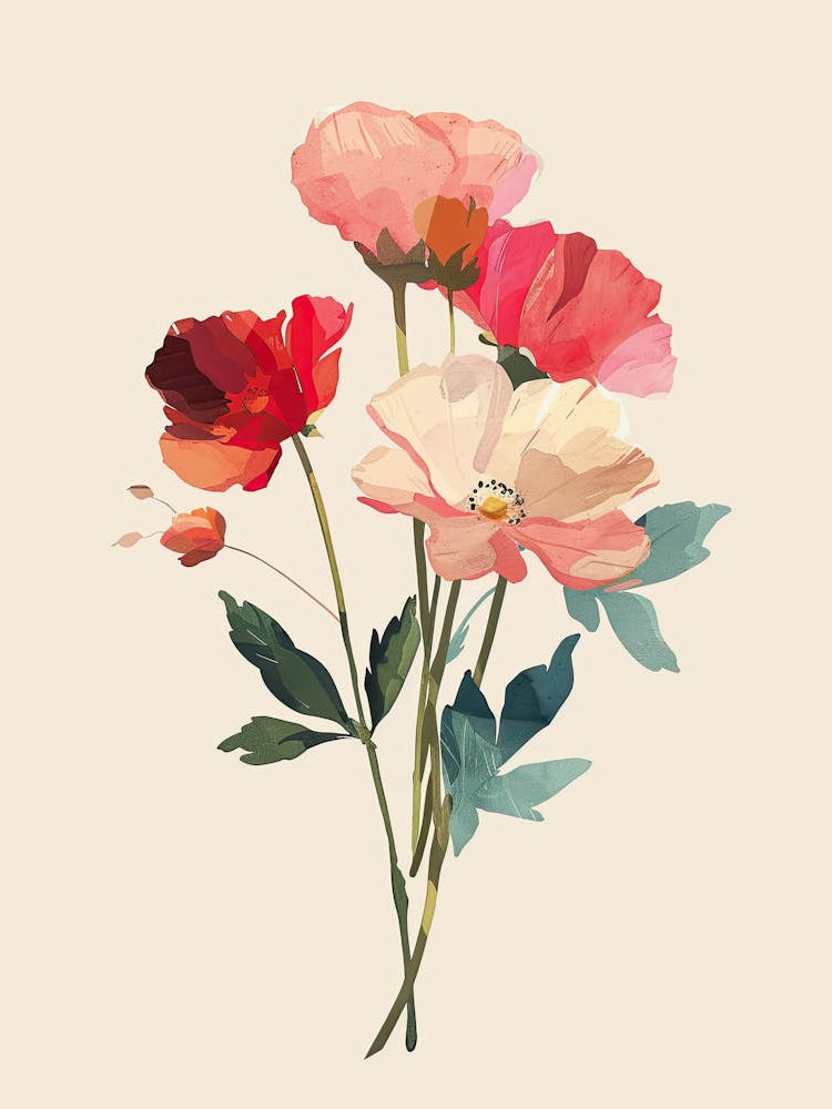 Atomic Reflections In Space Age Tones Mid Century Style