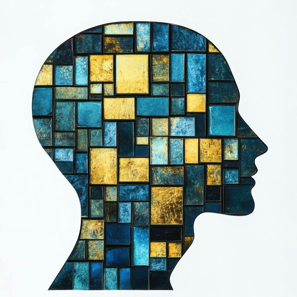 Mosaic Head 1