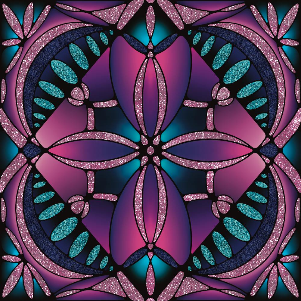 Stained Glass Pattern 1
