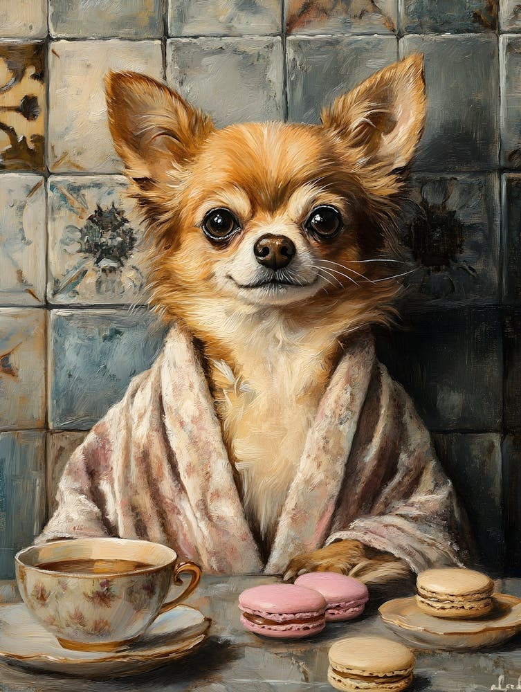 Chihuahua At The Spa 2