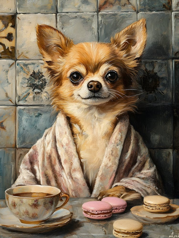 Chihuahua At The Spa 2