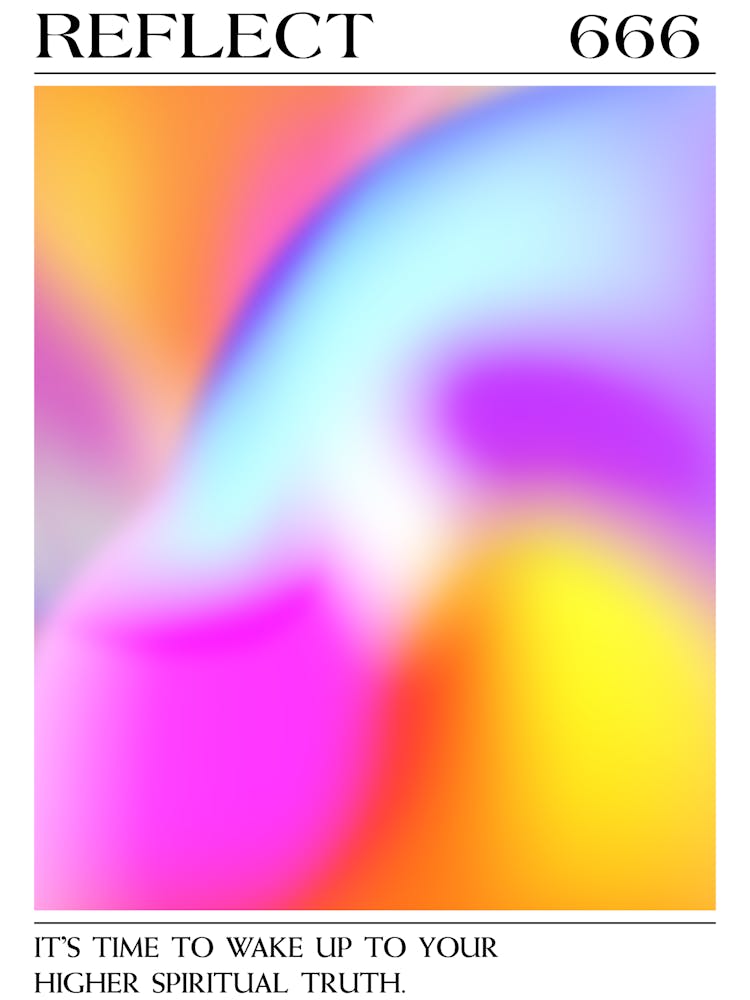 Reflect, Angel Number 666, Aura Gradient
