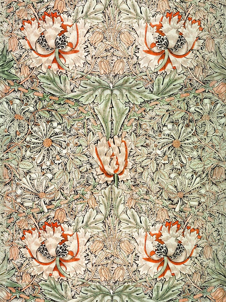 Honeysuckle, William Morris