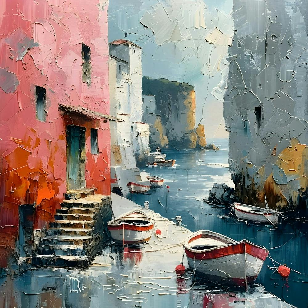 Boats In The Harbor, Abstract Expressionism, Minimalism, and Neo-Dada