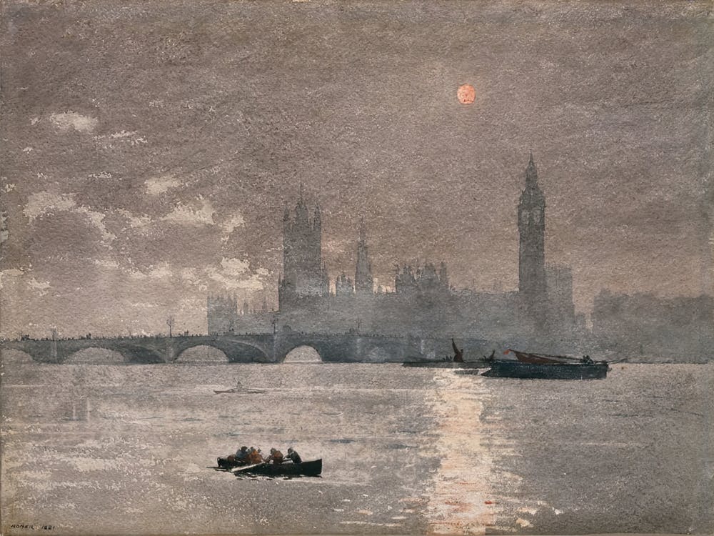 The Houses Of Parliament (1881), Winslow Homer