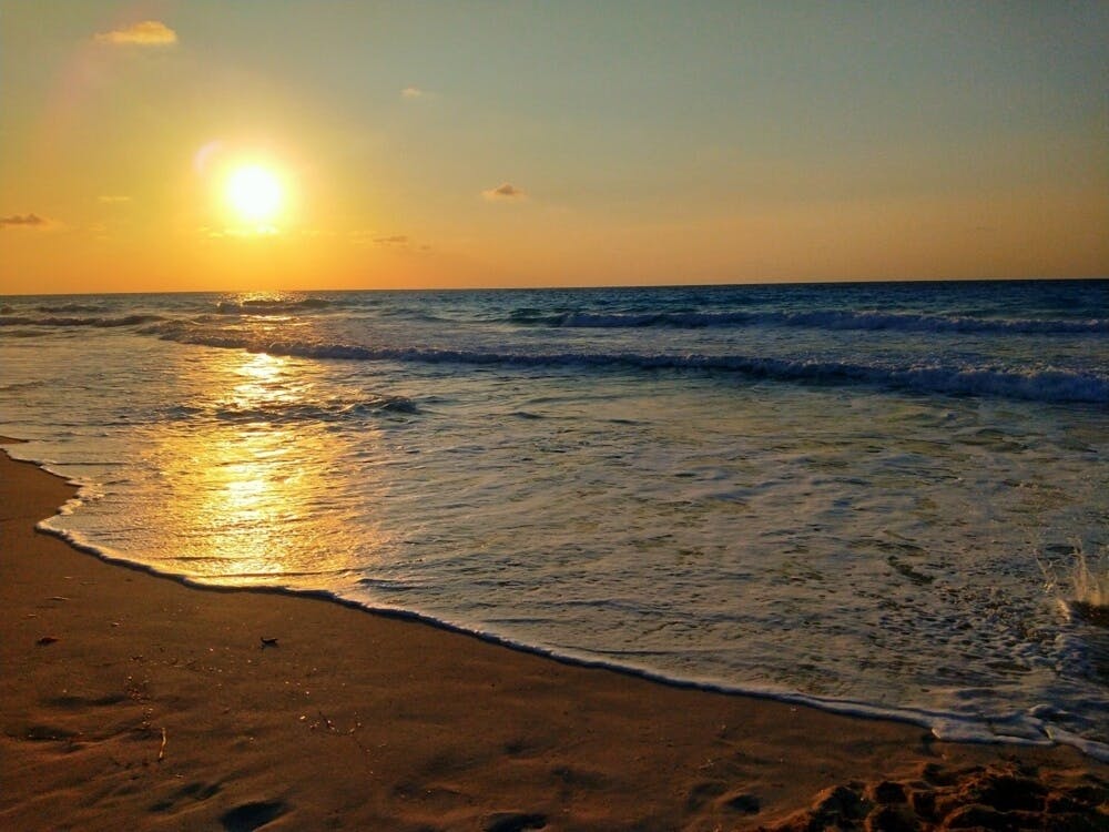 Sunset On The Beach