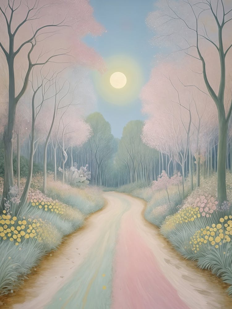Pastel Road To The Moon