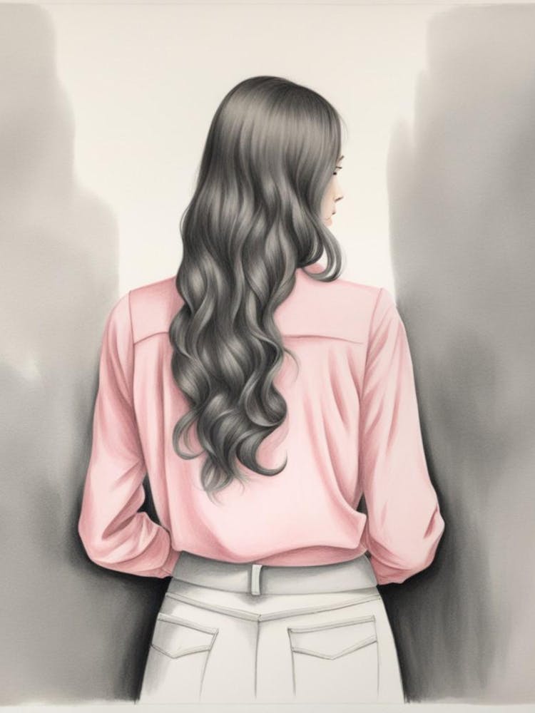 Back View Of A Woman