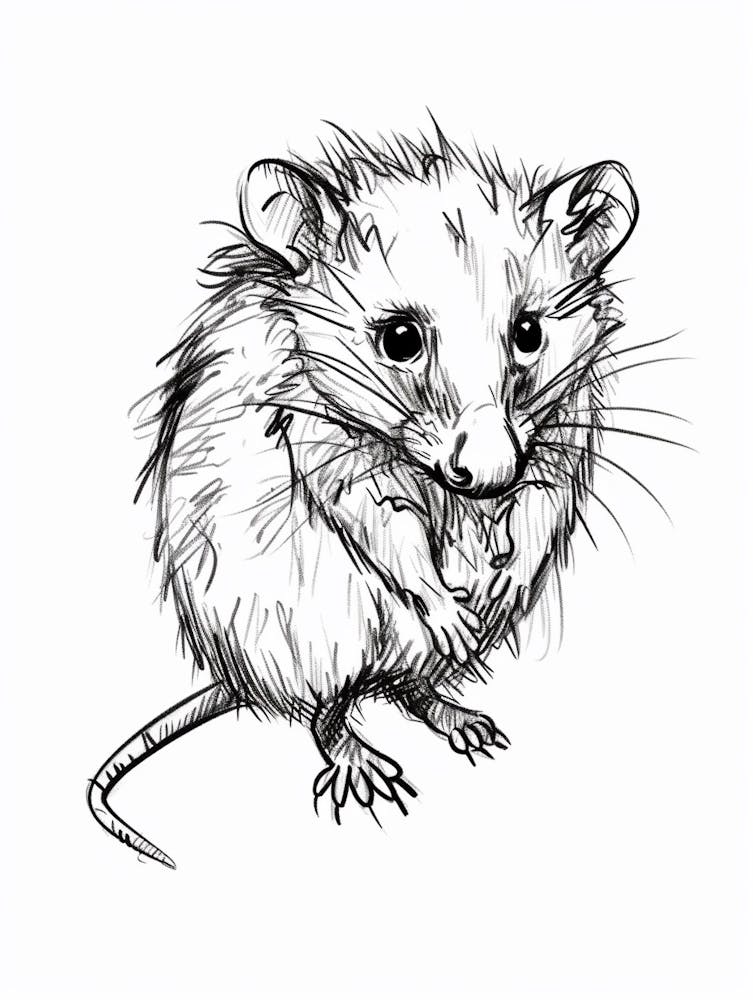 B&W Opossum