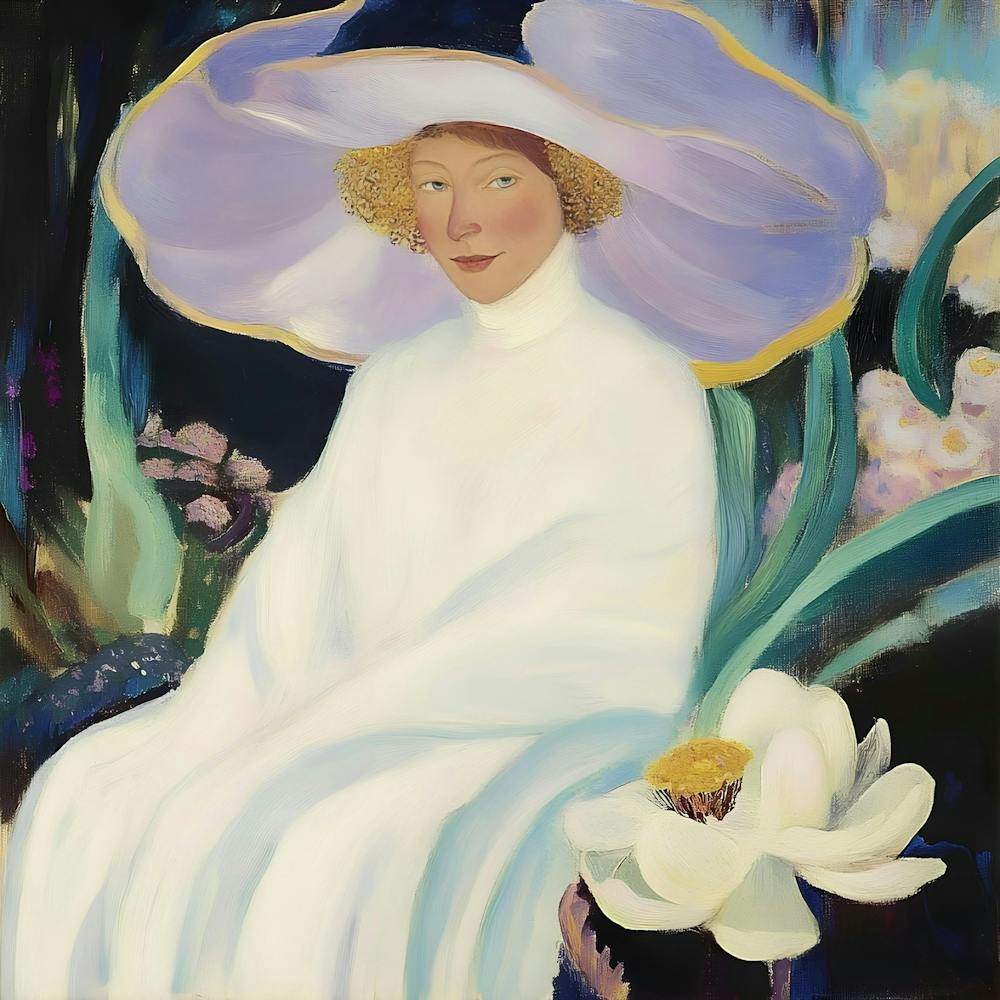 Woman In White