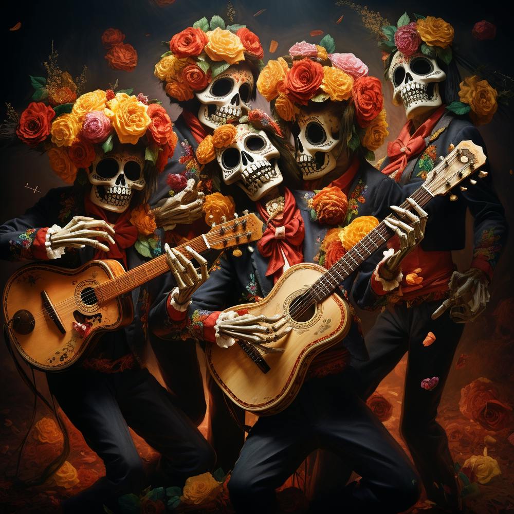 Day Of The Dead Party Musicians