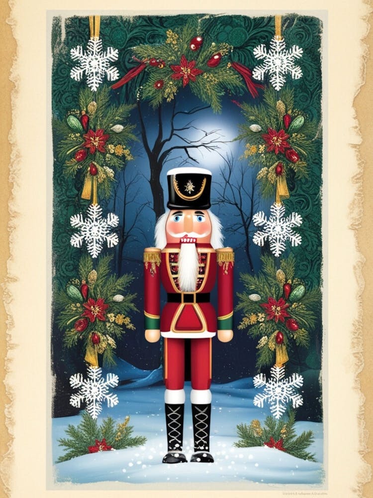 William Morris Christmas Nutcracker