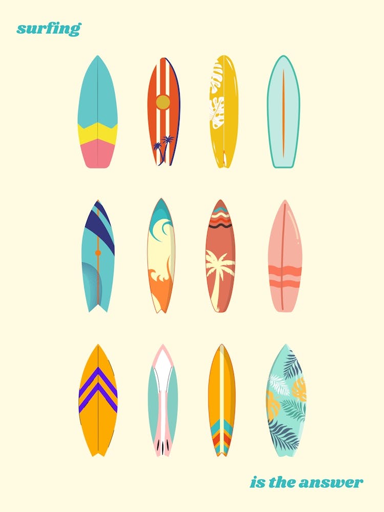 Surfing Is The Answer Minimalist Surfboards