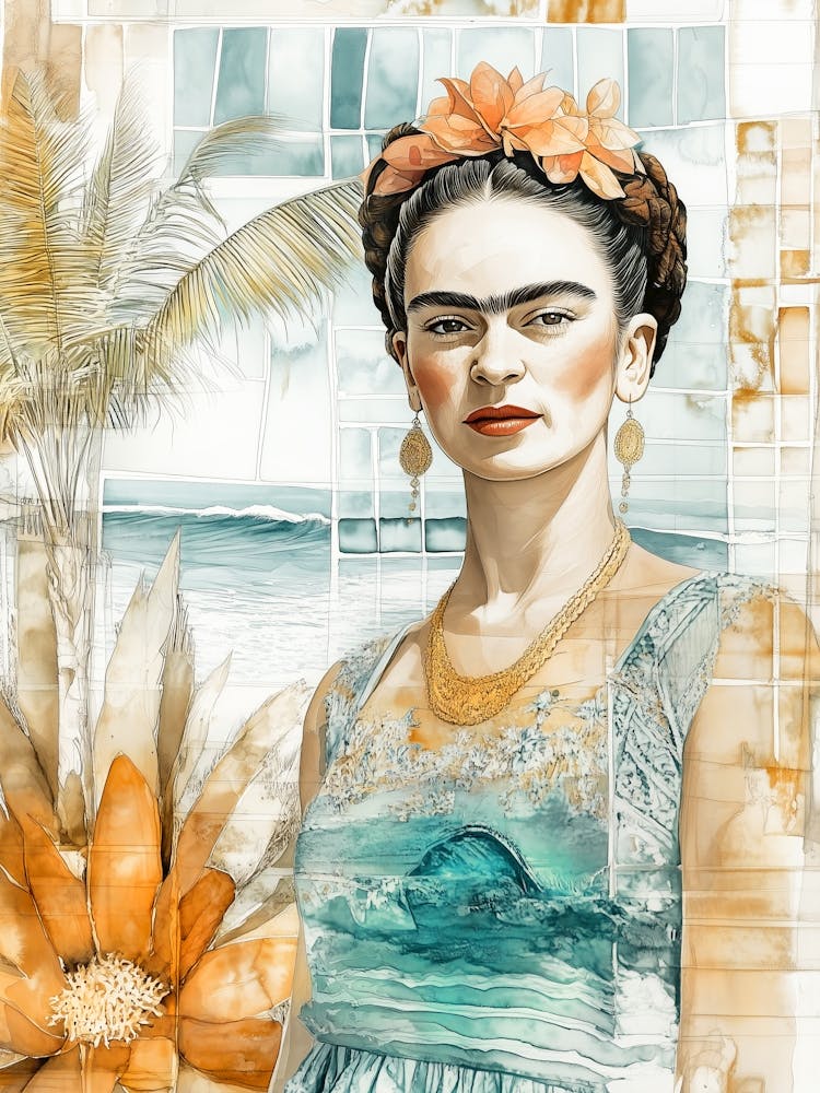 Frida Kahlo portrait 5
