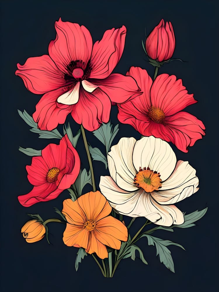 Bouquet Of Flowers 12