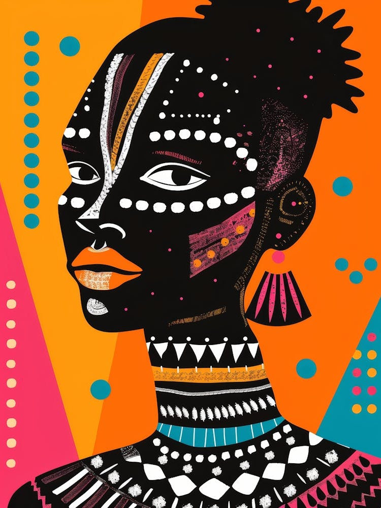 African Woman 198