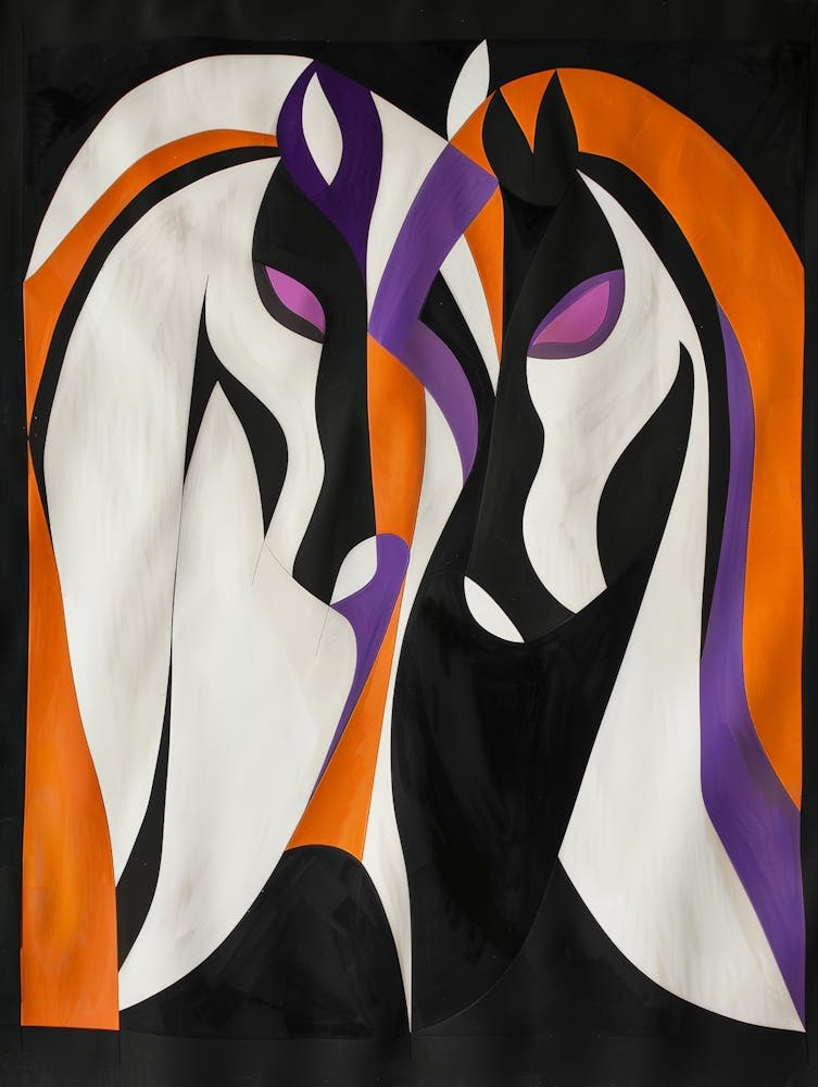 Abstract Horses