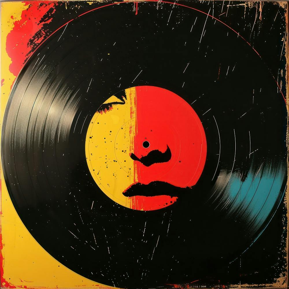 Vinyl Pop Art 1