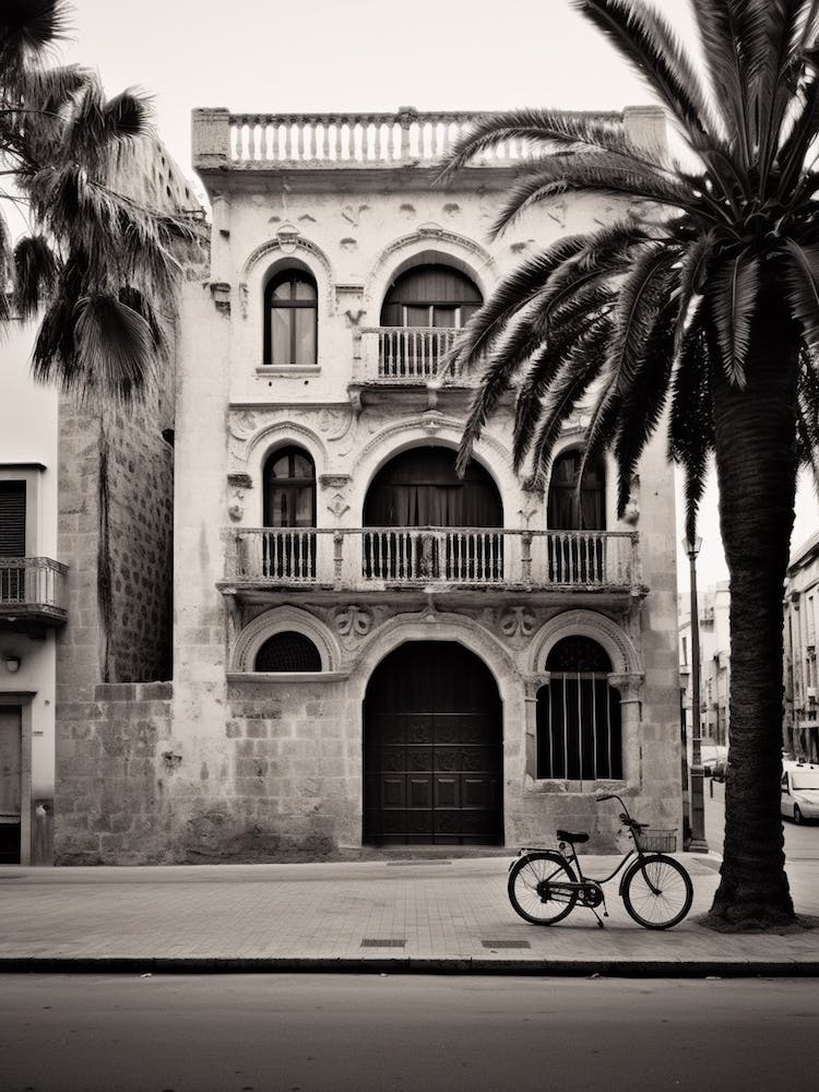 Palma De Mallorca, Spain, Black And White Analogue Photography 3