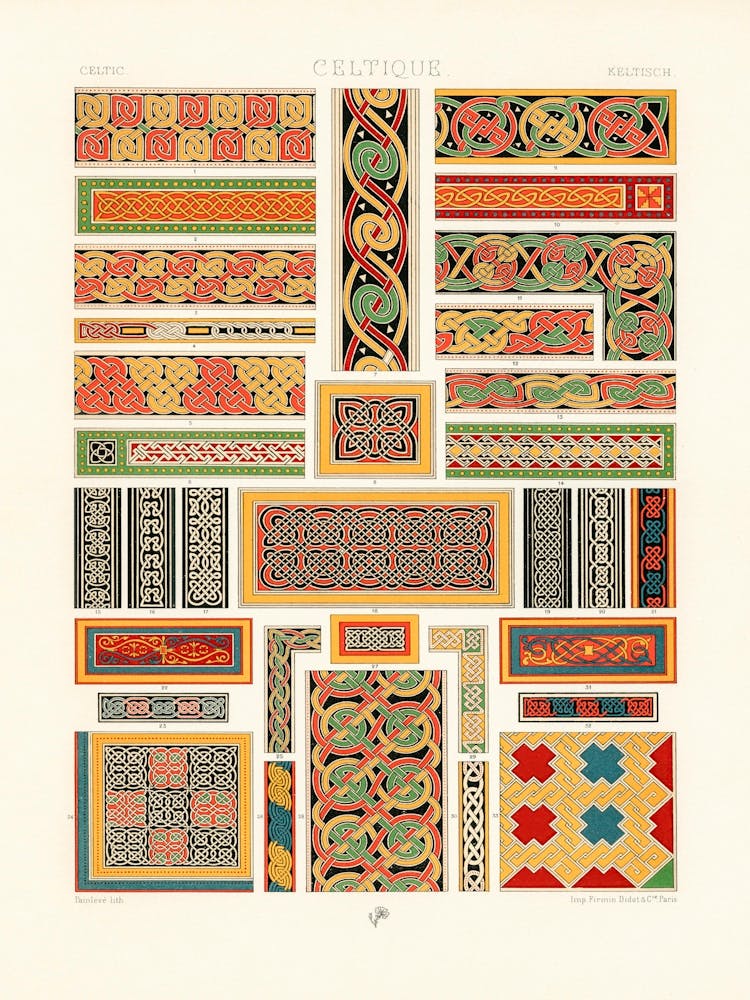 Celtic Pattern, Albert Racine