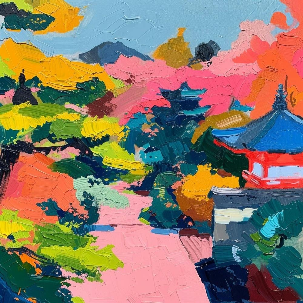 Colourful Gardens Tofuku Ji Japan 2