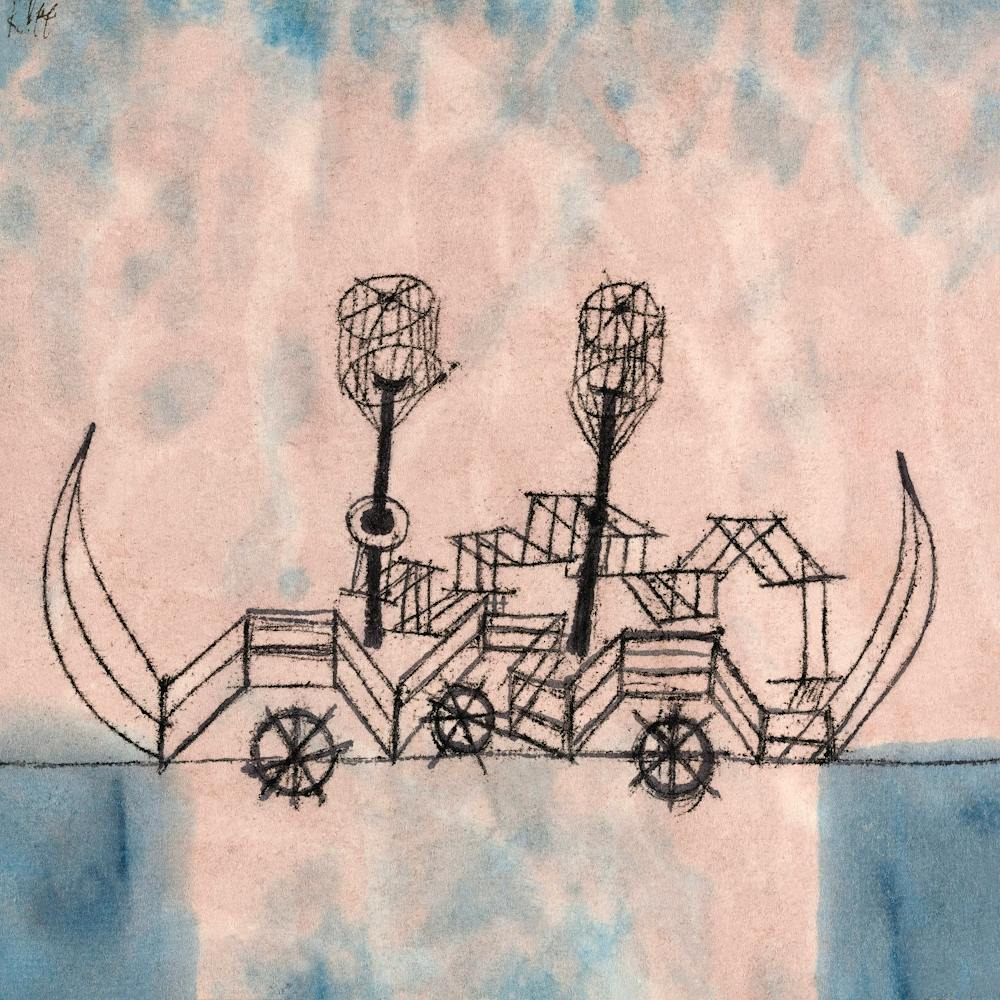 Alter Dampfer (Old Steamboat) (1922), Paul Klee