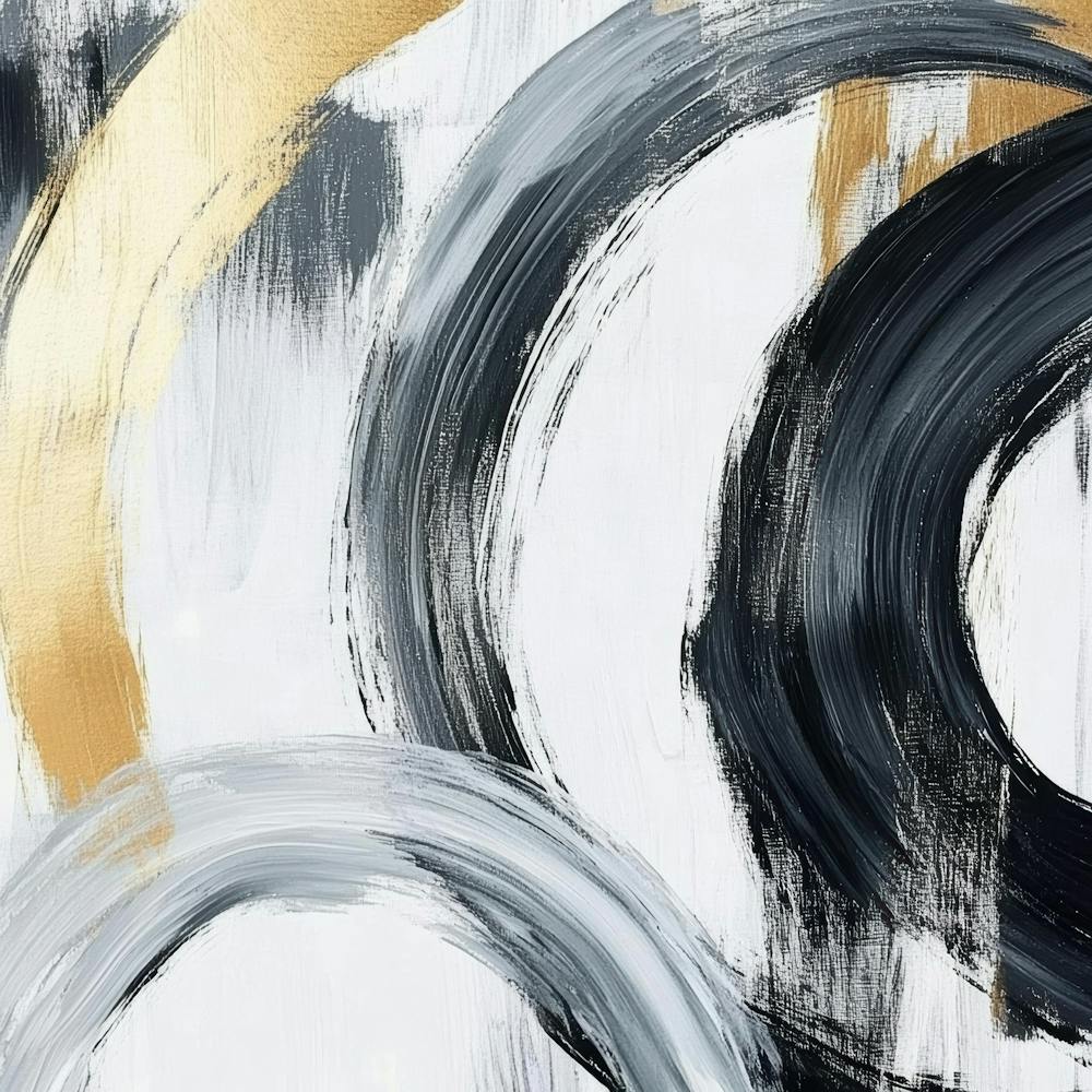 Abstract Circles Canvas Print 37