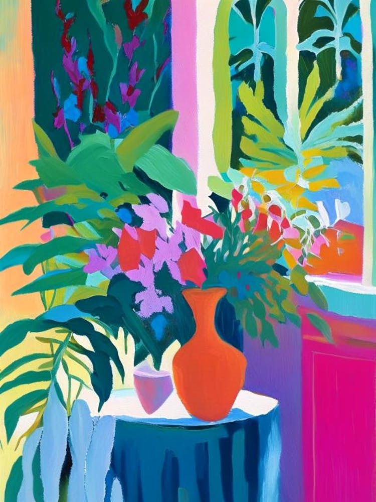 Le Jardin Plume, France Abstract Still Life