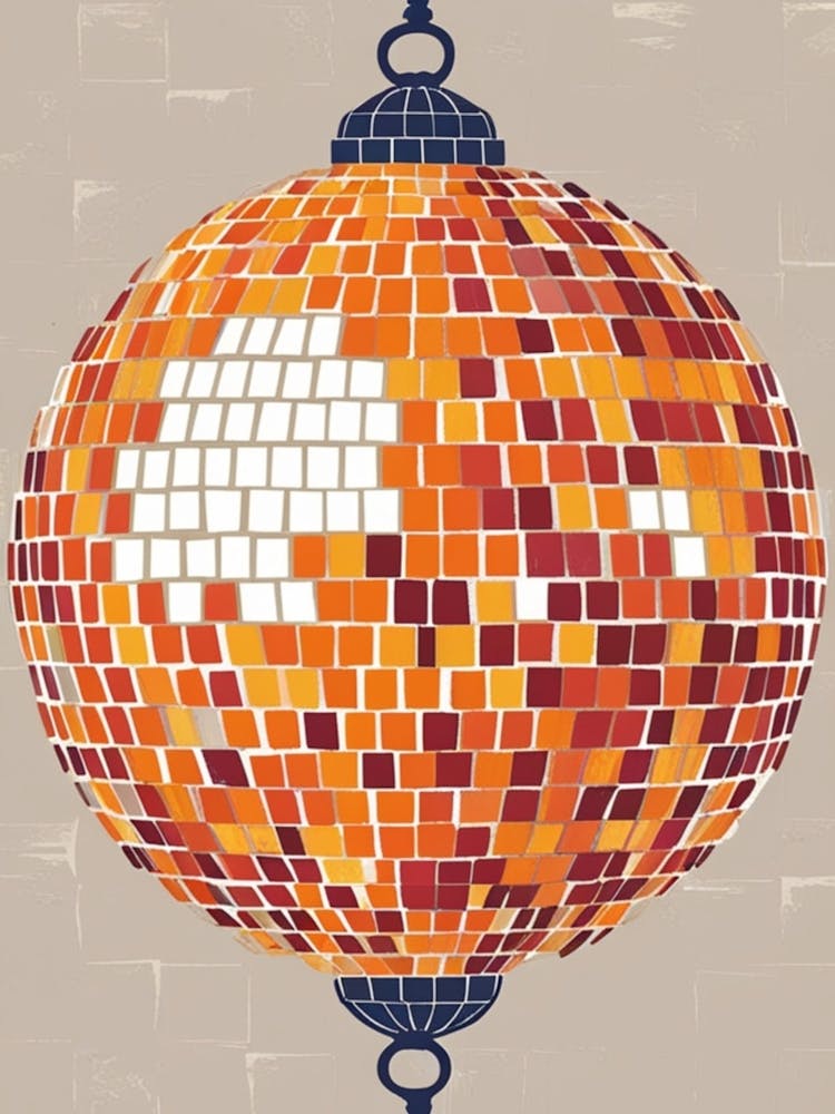 Disco Ball Canvas Print 2