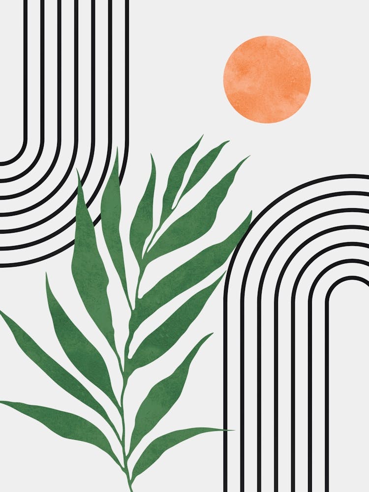 Composition Géométrique et Florale 11