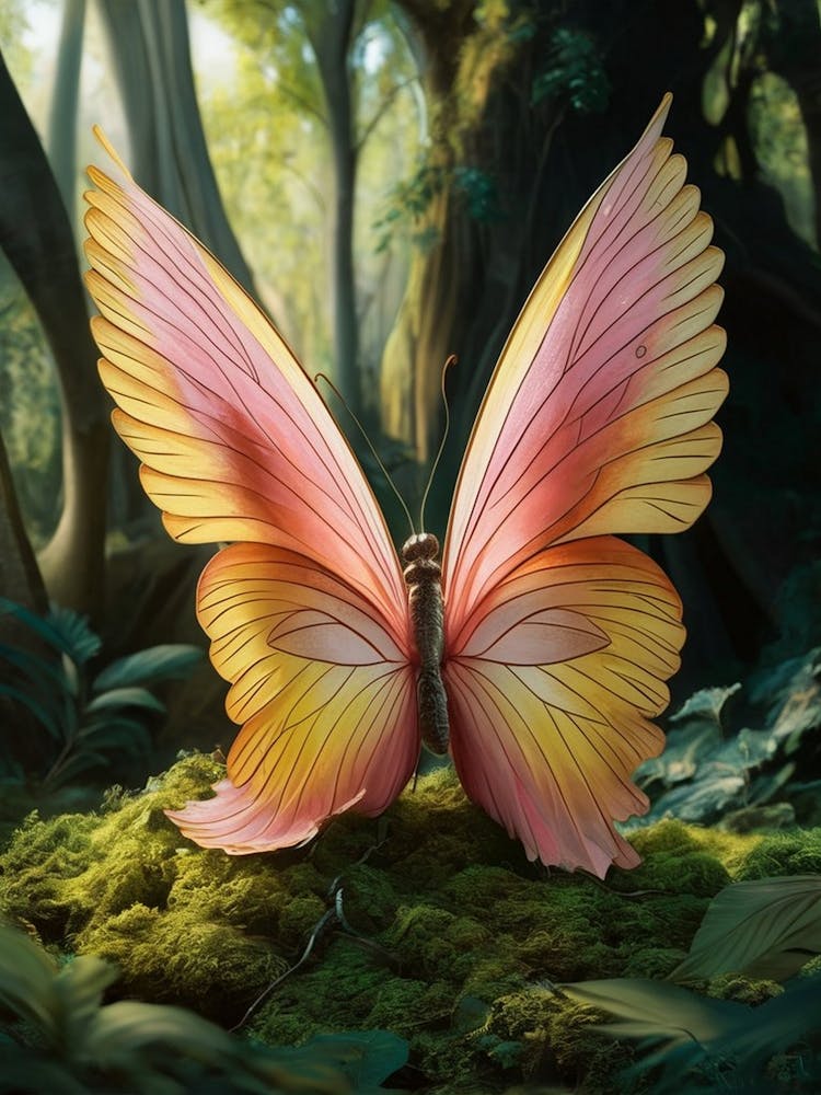 Butterfly In The Forest 2