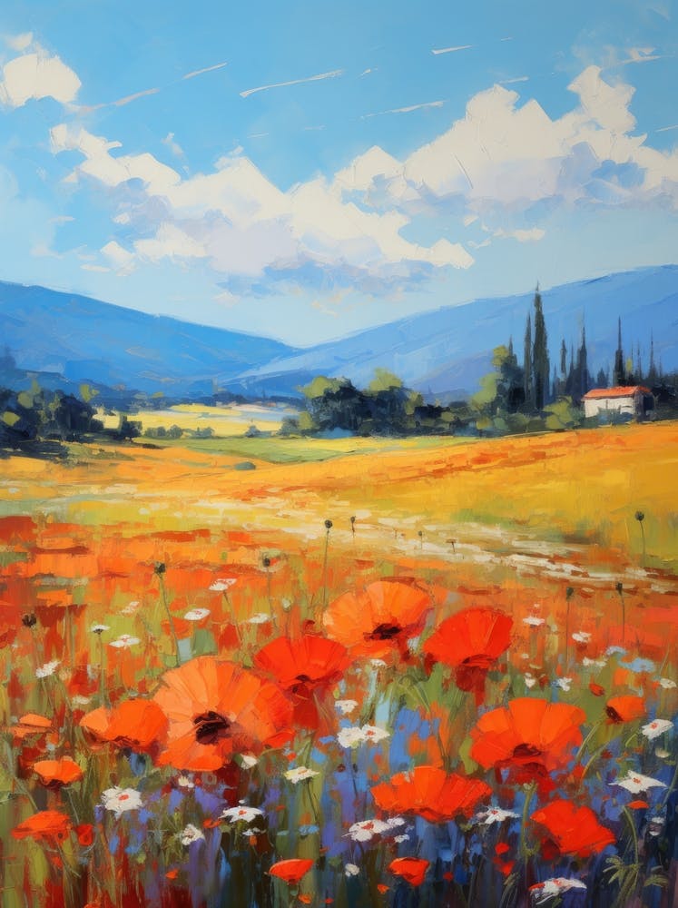 Poppies In The Meadow 7