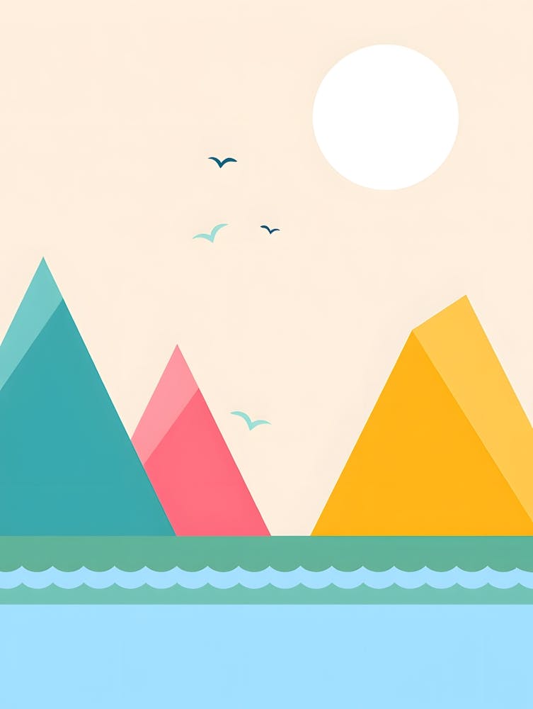Mountains And Sea