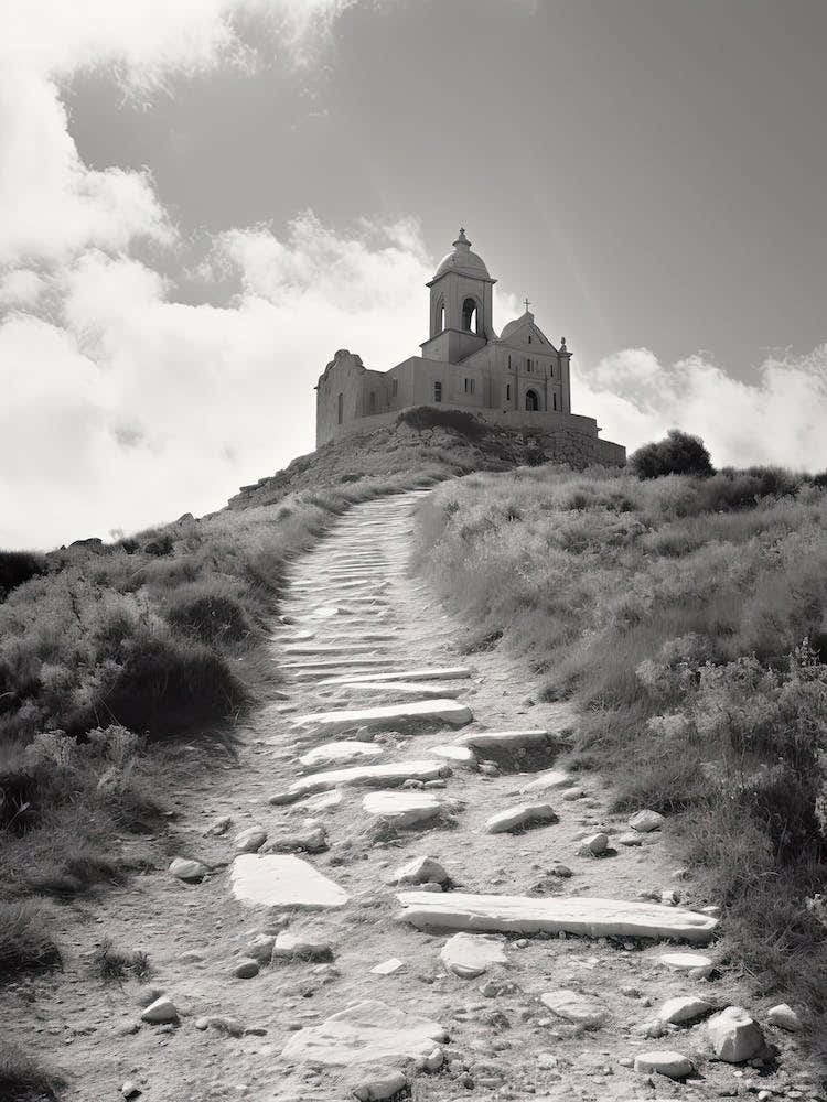 Gozo, Malta, Black And White Photography 1