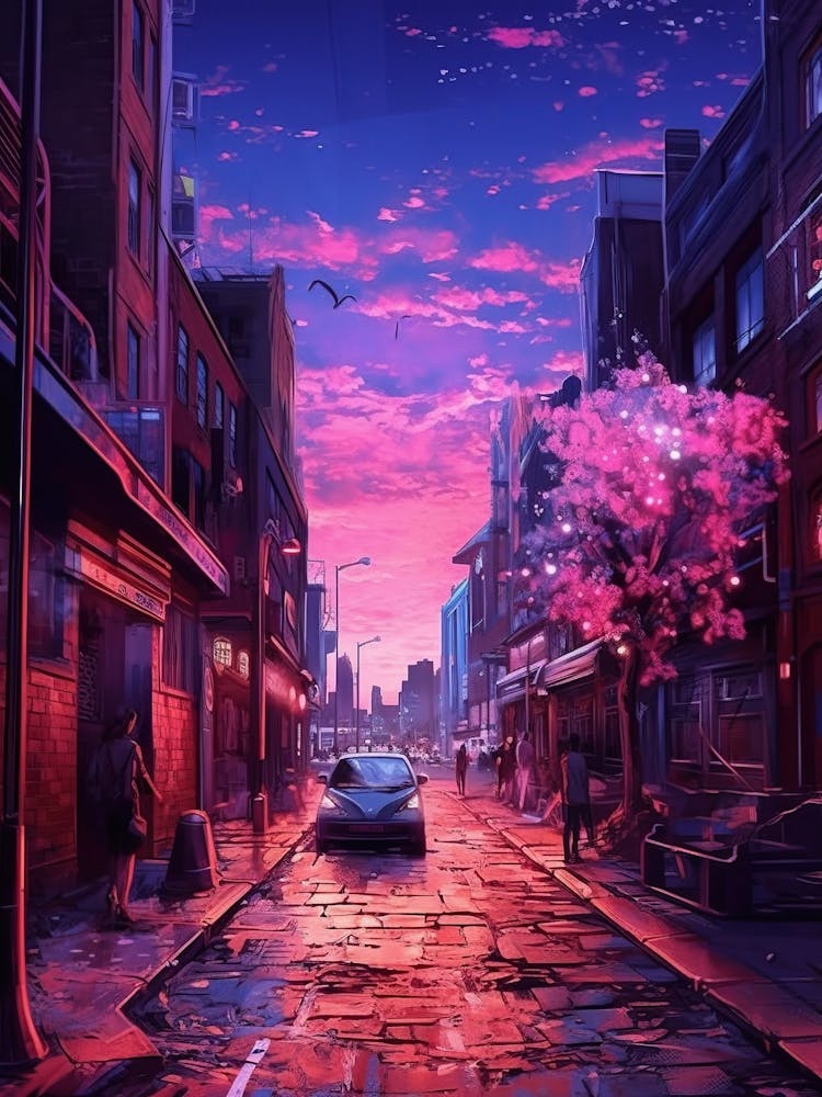 Stadtlandschaft HD-Hintergrundbild